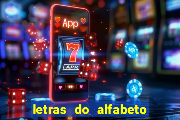 letras do alfabeto personalizadas para imprimir